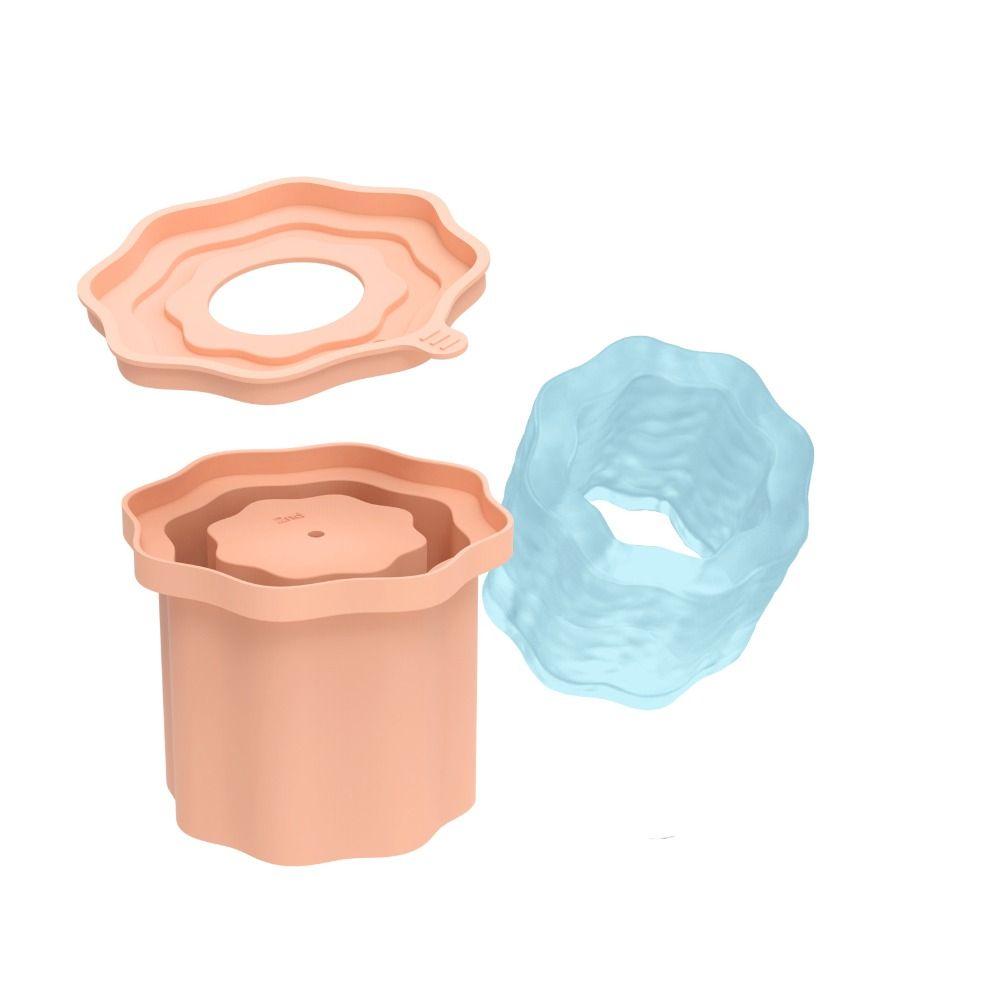 Silicone Silicone Ice Molds with Lid Ice Cube Maker Mold for Stanley Cup 20-40oz