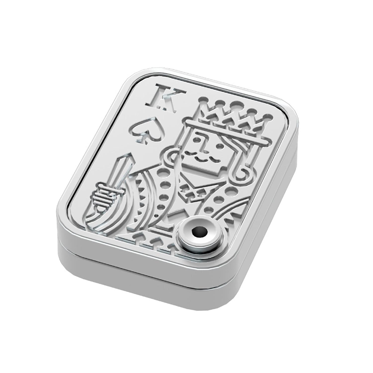 Cat paw push card EDC decompression toy, fingertip rotating gyroscope decompression artifact
