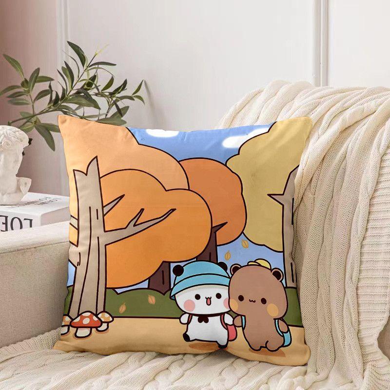 Cute Cartoon Red Panda Throw Pillows, Sofa Cushions, Nap Pillows, Birthday Gifts