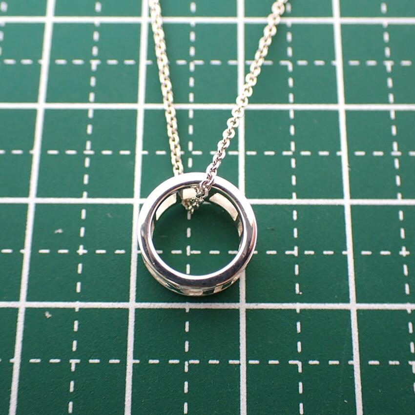 [Pre-owned] TIFFANY/Tiffany 925 Open Atlas Pendant/Necklace/j64-10
