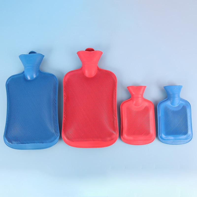 1500/1000ml Thick Hot Water Bottles Portable Rubber Winter Warm Hot Water Bag Hand Warmer Water Filled Silicone Hot Water Bag