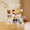 Penguin Top Hat Party Toy - Compatible Building Blocks for Small Animals