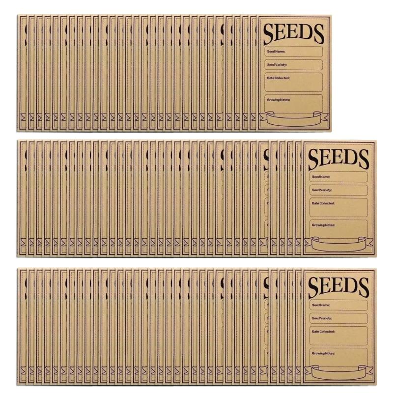 100Pcs Reusable Sample Envelopes for Convenient Sample Sorting and Organization 3x4.7Inch Sample Packets Envelopes Bag 1