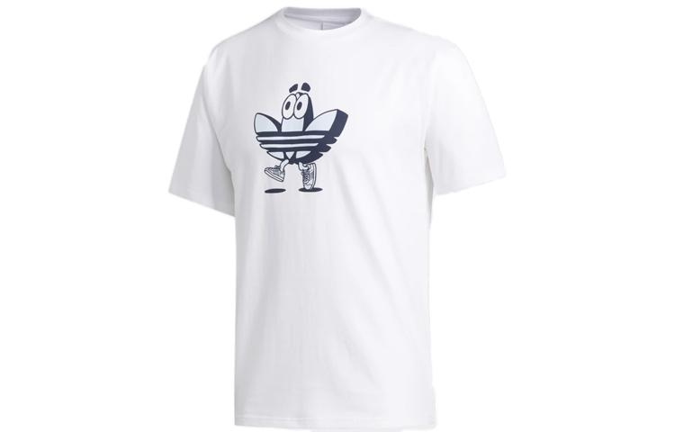 Adidas Originals Set in Sleeve T Shirt Men s White GJ2685 M