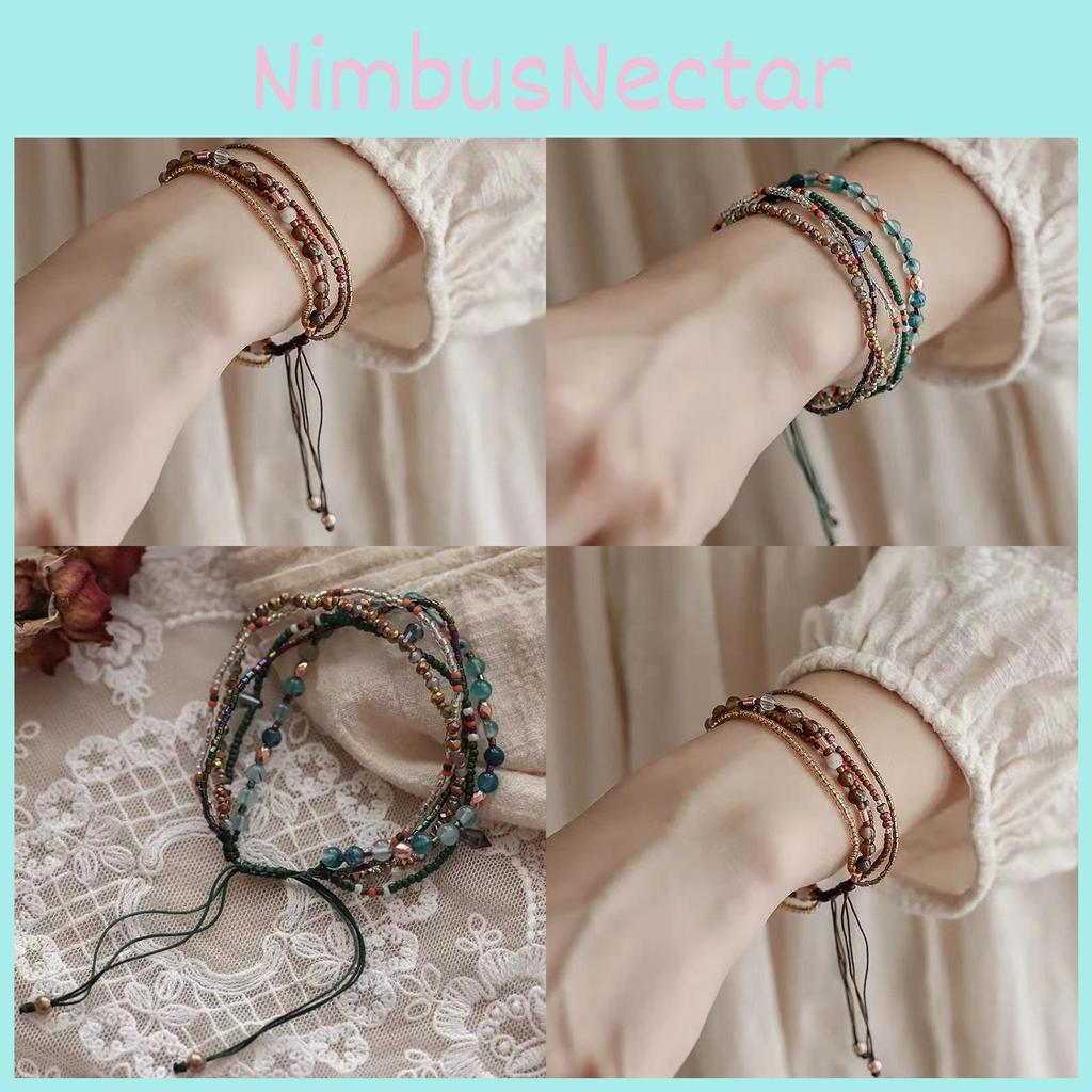 Colorful Summer Bohemian Bracelet For Women Adjustable Handcrafted Ethnic Jewelry