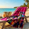 Roblox Beach Towel Super Soft & Absorbent Comfortable Lightweight Suitable for Swimming, Gym, Camping, Yoga Vacation
