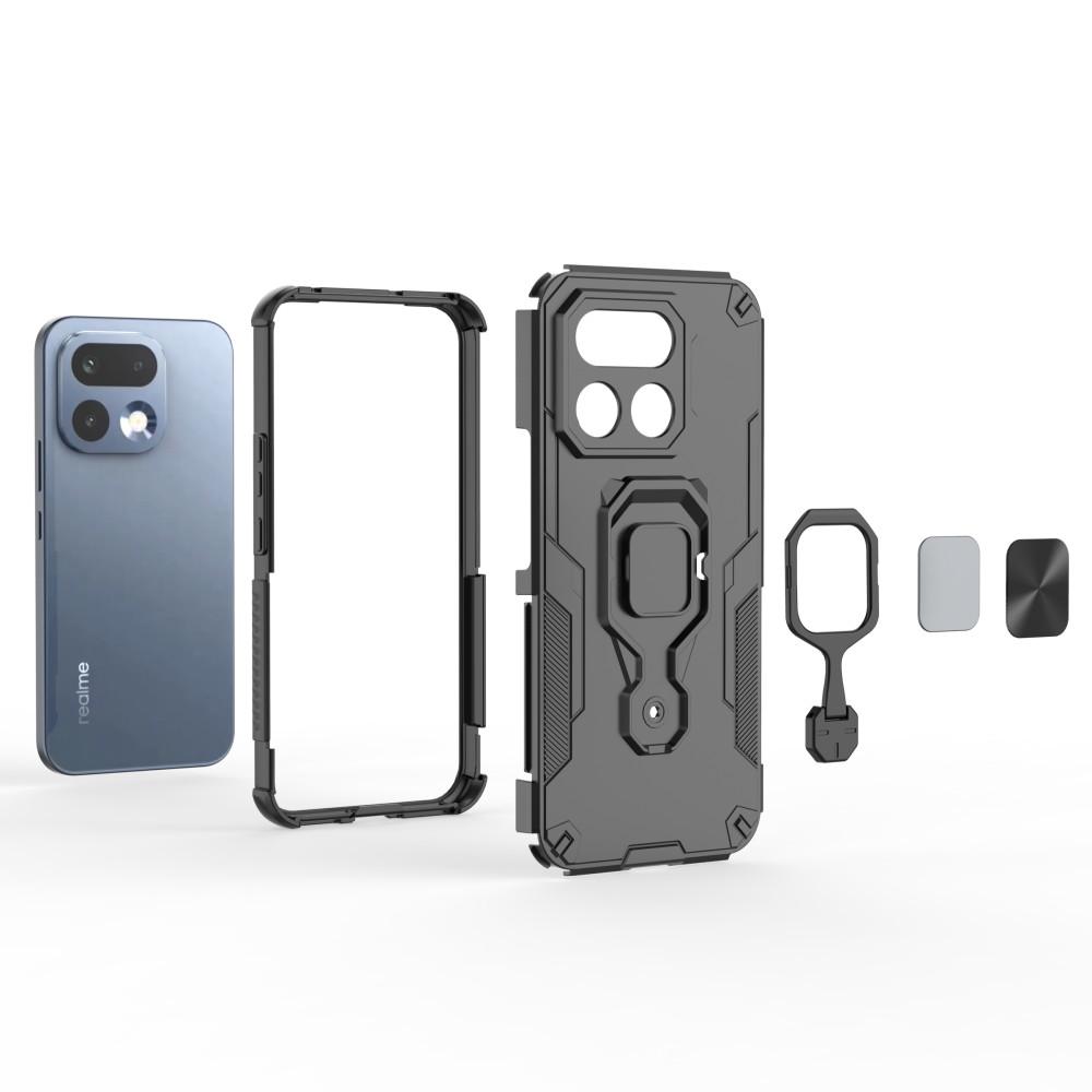For OPPO Realme 16 Pro+ Case Hard PC shockproof With Ring Stand Protective Back Cover Cases For Realme 16 Pro Plus Phone Shell