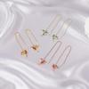 Colored Bird Earline Long Bird Earrings Female Hummingbird Earrings Cute Small Animal Earrings