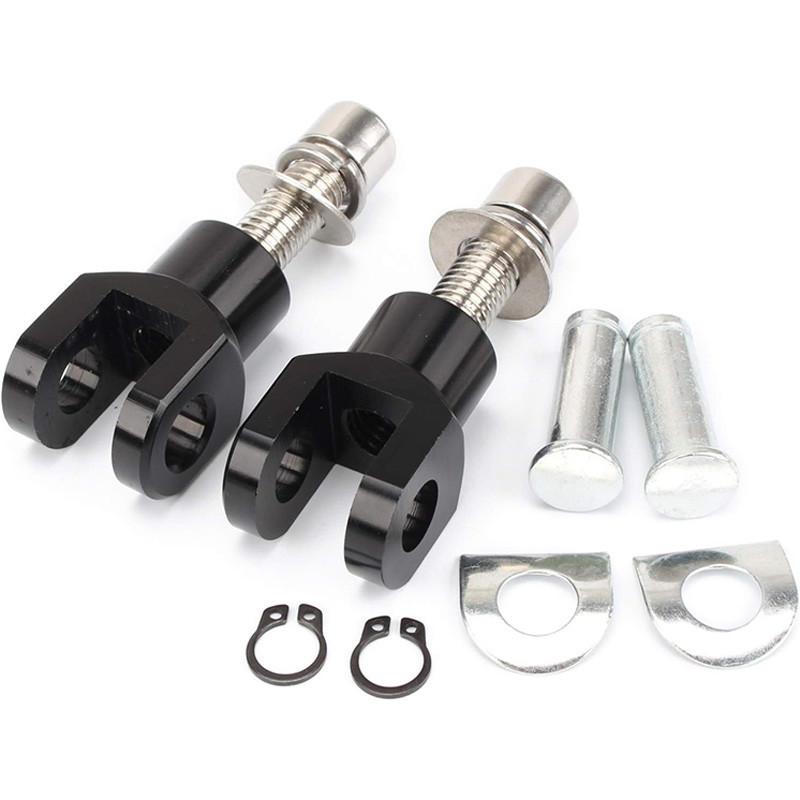 Motorcycle Rear Passenger Foot Peg Support Mount Clevis Kit with Hardware for Softail FXST for Harley Dyna FXR FX,29mm Aluminum Footrest Bracket