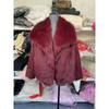 Fashion Brown Faux Fur Gilet for Women Fluffy Sleeveless Casual Outerwear