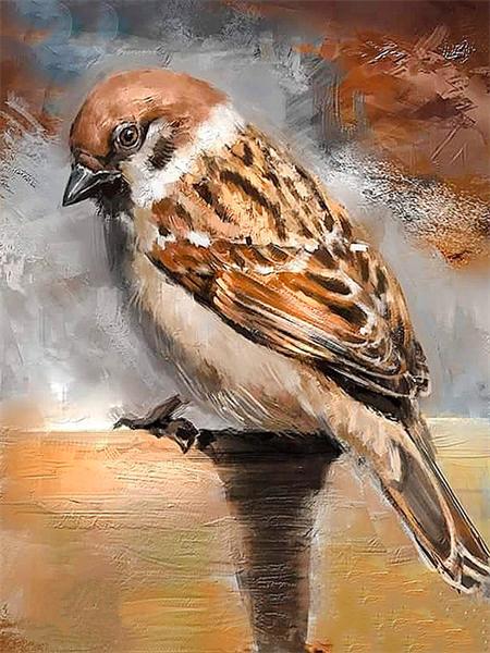 

5d Алмазная картина Новая вышивка Птица Мозаика Животное кран Вышивка крестом Квадрат/круглый Домашний декор Full Round 20x30CM