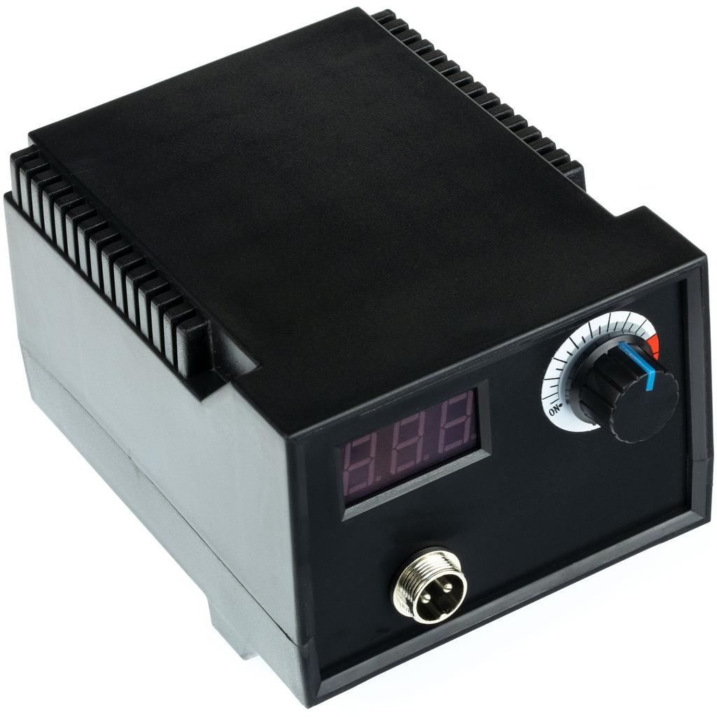 Rosfix 60W pyrography station / wood burner with display Rosfix Black Fenix RBB60W + Sponge for soldering tips 50x35mm 1 pc.