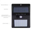 4X 30LED Solar Power Licht PIR Bewegungssensor Sicherheit Outdoor Garten Weg Landschaft Wandleuchte
