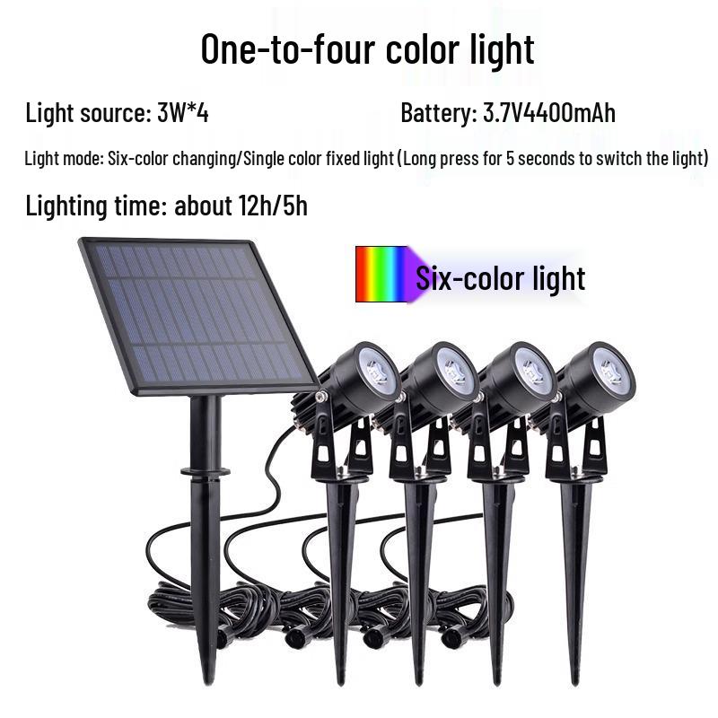 Outdoor Solar Tree Lights: Super Bright, Waterproof Garden, Lawn & Courtyard Spotlights
