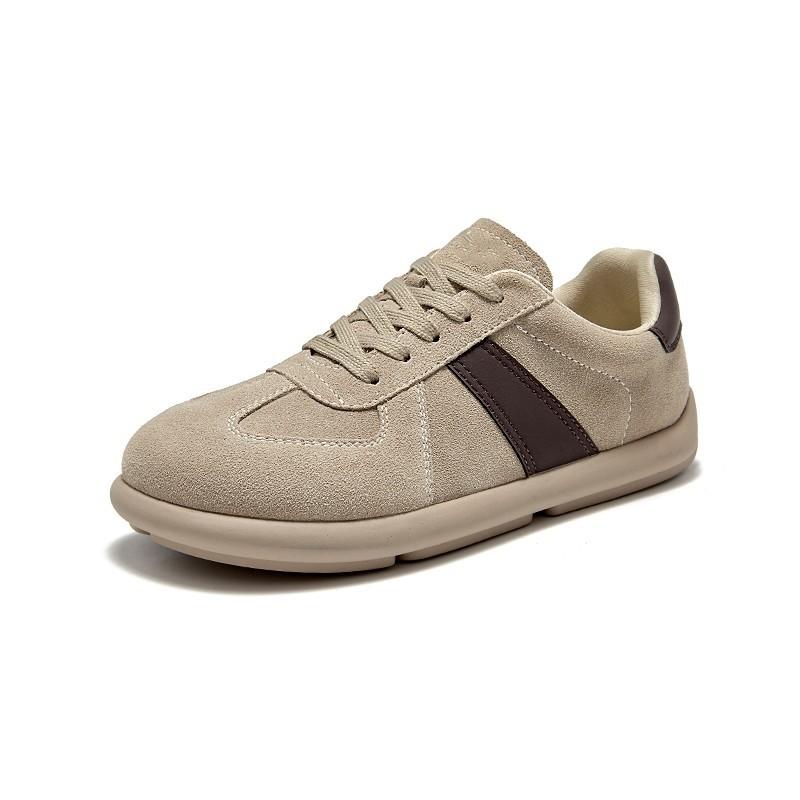 

Retro casual shoes women s 2025 autumn new versatile Maillard soft-soled casual board shoes thick-soled color matching sports shoes 40 хакі