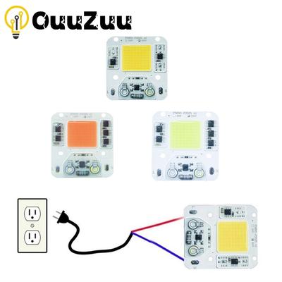Chip LED 50W 30W 20W Chip COB senza bisogno di driver Lampada LED perline per luce di inondazione Faretto Lampada Illuminazione fai da te