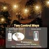 LED hanging tree remote control fireworks light courtyard tree light hanging atmosphere decoration light