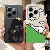 For Infinix Hot 40 Pro Case Hot 40 40i 40Pro Hot40 Hot40i Cute Panda Rabbit Cartoon Soft Silicone Shockproof Phone Cases