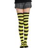 New Socks Long Tube Ladies Japanese Blue and White Striped Over-knee Socks Thigh Socks  Thigh High Stockings  Knee High