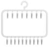 Multi-Functional Sock and Clothing Clip Hanger for Household Storage and Drying