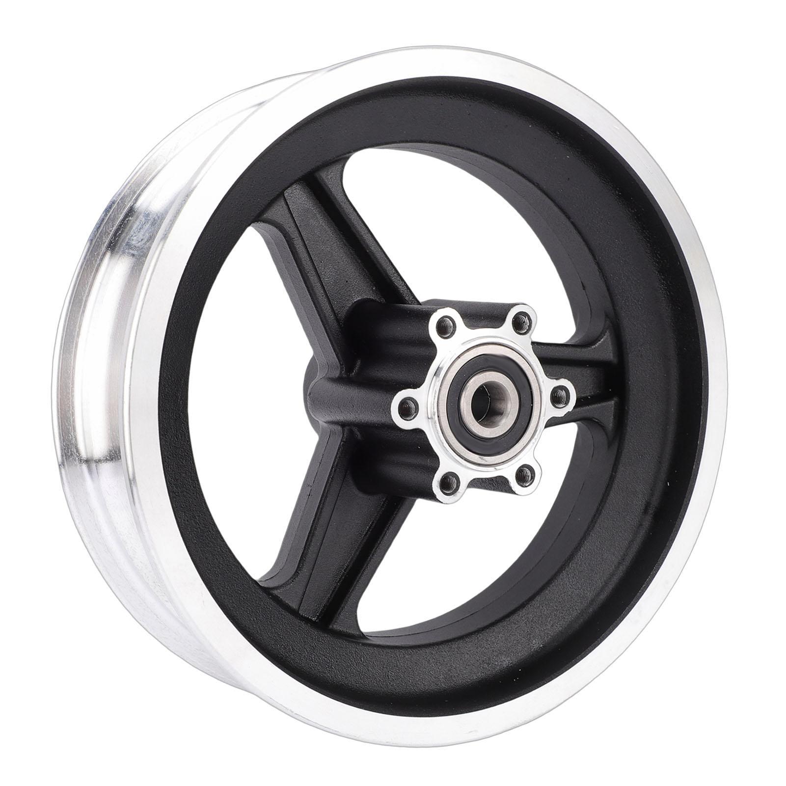 Igeteck Aluminum Alloy Scooter Front Wheel Hub, 10X2.75-6.5 Hub For 10\ And 11\ Electric Scooter, Designed For Smartgyro Scooter, Good Damping Effe