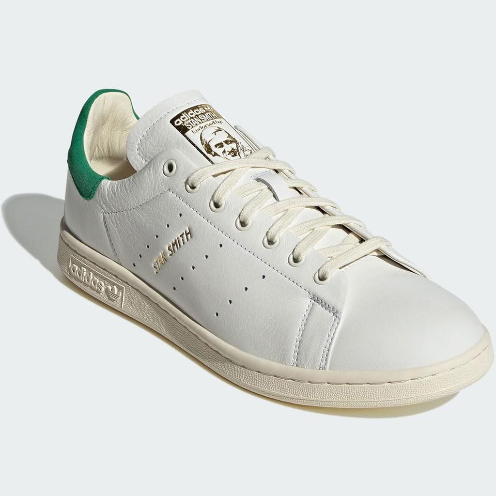 Adidas Stan Smith LUX Cloud Size Japan IF8844, White/Cream White/Green, 24.0cm,