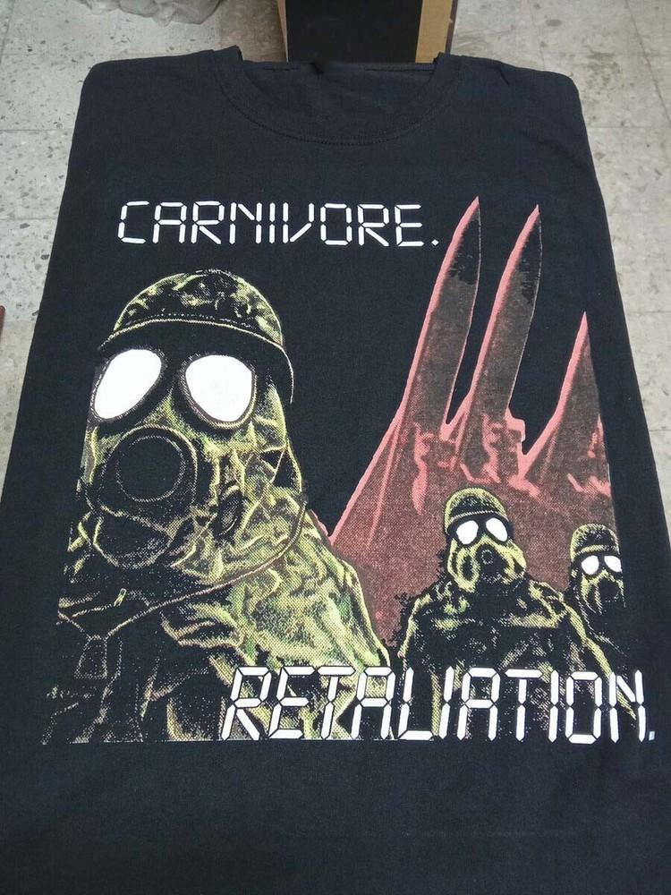 VTG Carnivore Black Color All Size Shirt Gift For Fan BL898
