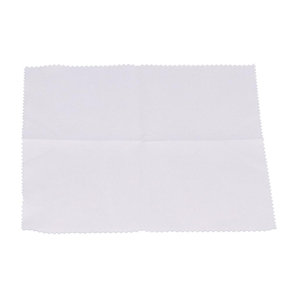 Reusable Microfiber Cleaning Wipe Polish Cloth for Piano Violin Sax Flute Musical Instrument