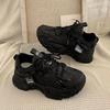 Casual Platform Sneakers for Women Spring Autumn New Chunky Platform Women Sports Shoes Fashion Thick Bottom PU Leather Sneakers