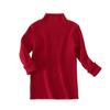 Korean Style Kids' Half-High Neck Sweater: Versatile Knitwear for Autumn/Winter