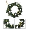 Christmas Door Wreath with Artificial Pinecone Decorative Wreath Front Door Wreath For Door Indoor Outdoor Decoration