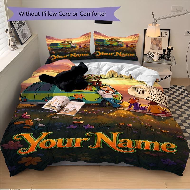 Twilight Journey Find Bedding Set Personalized Washable Custom 3Pcs Duvet Cover Pillowcases Soft Microfiber Home Bedroom Gift