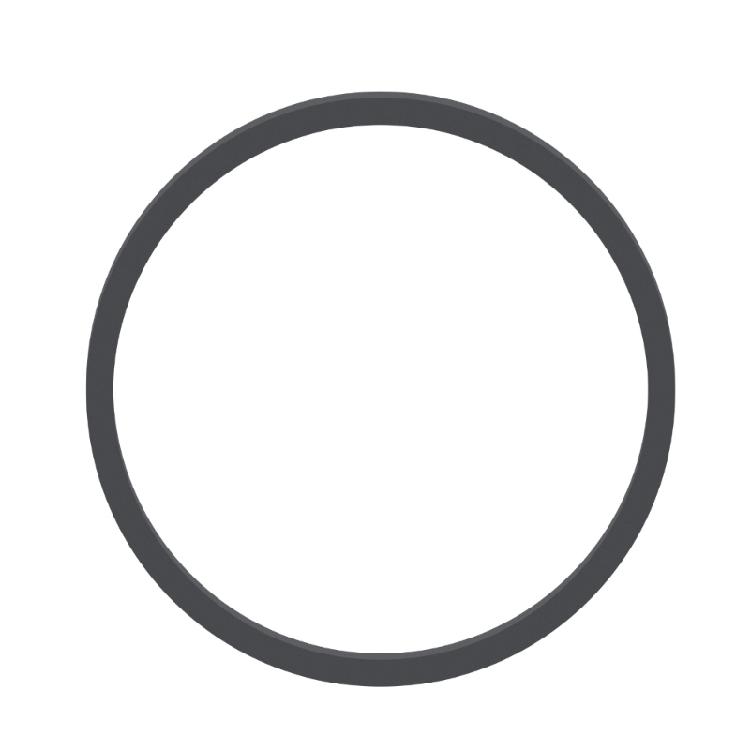 Rubberen Aandrijfriem voor Videospelers Riemen Hoge Elasticiteit 20-100mm Gevouwen Maat Optie Dikte 1.5mm