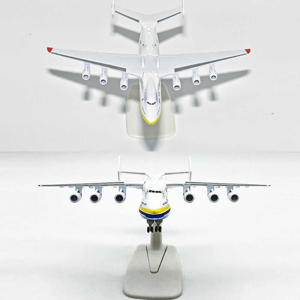 Metal Zinc Zinc Alloy Antonov an-225 1/400 Scale Airplane Model Static Aircraft AN225 Model Plane  Child Toy