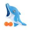 New Strange Outdoor Toys Parent-Child Interactive Cartoon Shark Dolphin Ejection Gun Docking Ball Launch Ball Table Tennis