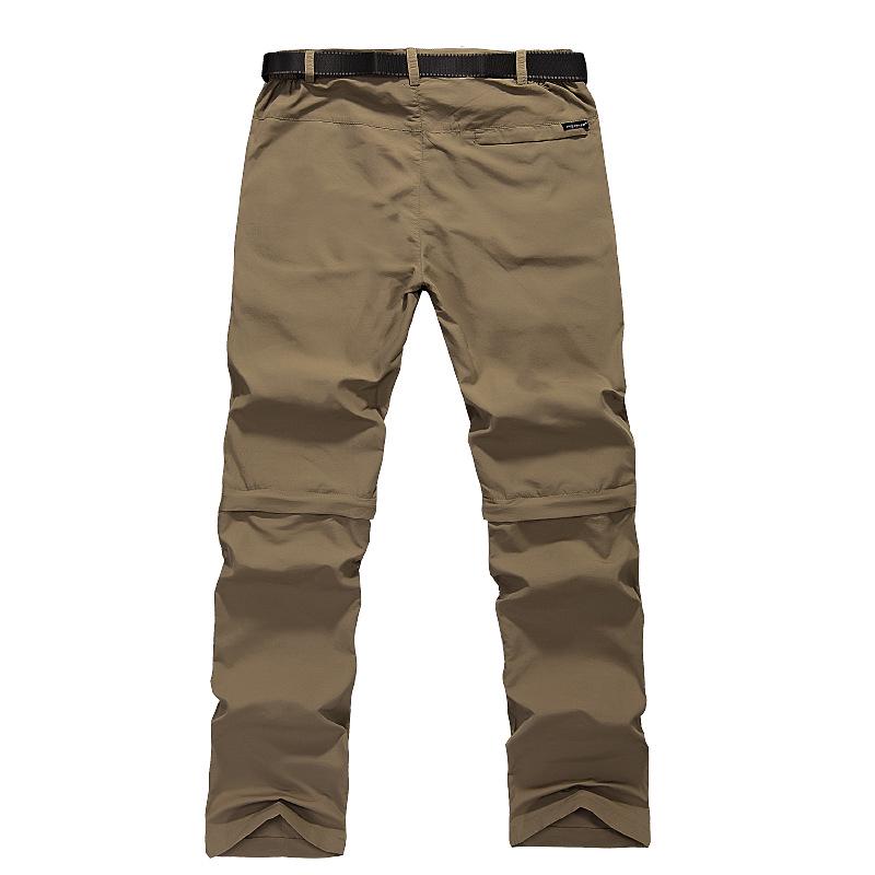 Men's Quick-Dry Convertible Mountaineering Pants & Shorts - Breathable, Lightweight 5817