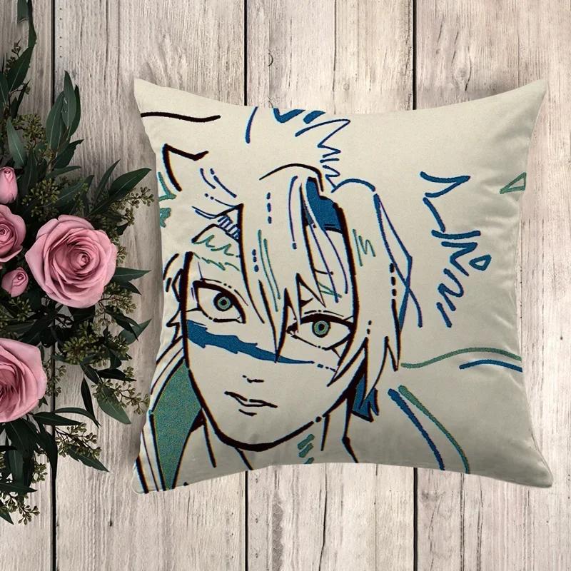 Kissen Dämonentöter Kissenbezug Luxus Herbstdeko Dekorative Kissenbezüge Bezüge für Bettkissen Sofakissen Kissenbezug