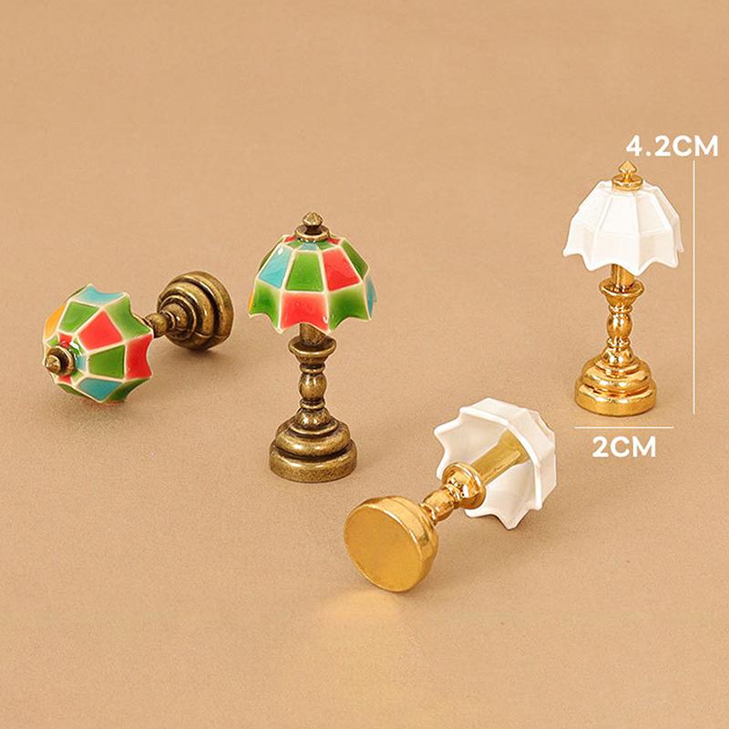 Doll House Mini Model Home Scene Diy Lamp Decoration Accessories Simulation Mini Decoration