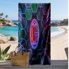 AC Milan Printed Beach Towel Quick Dry Soft TowelPortable Large Rectangular Beach Blanket for Travel Swimming Pool