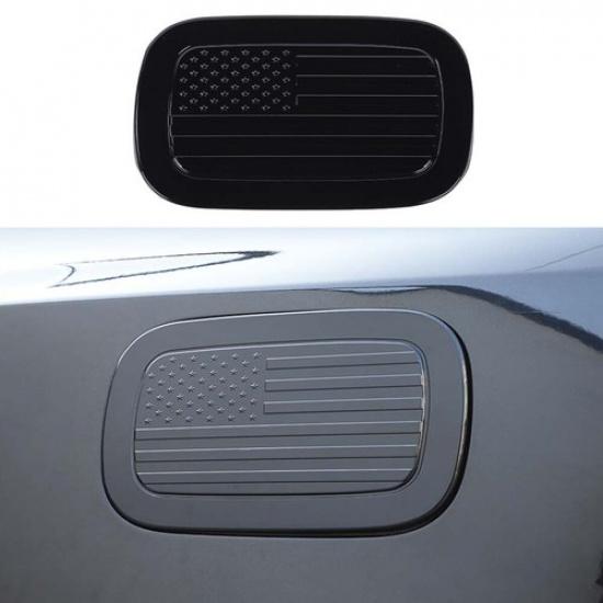 Door Fuel Filler Gas Tank Cap Trim Cover For Dodge Durango 11+ Black Accessories