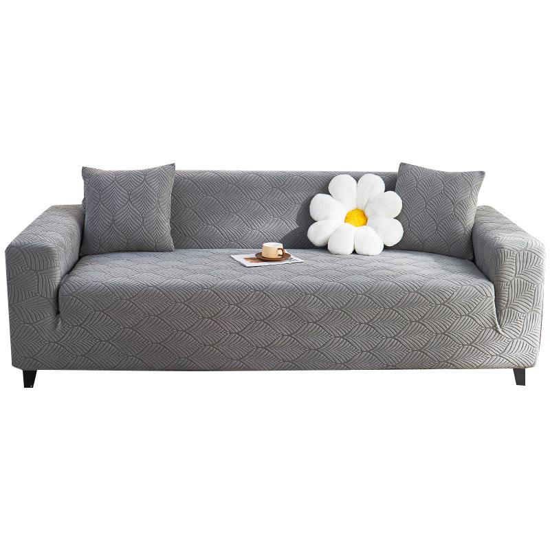 Elastic Sofa Cover All-season Anti-slip Anti-cat Scratch 360° Dust-proof and Beautiful Hair Cover Couch Cover