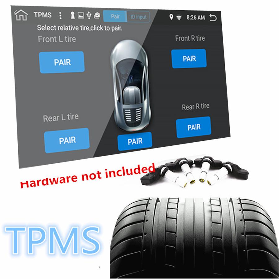 10.1'' Android 8.1 Car Headrest Monitors Quad-core 1+16GB Mirror Link Universal
