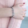 2026 New Arrival 316L Stainless Steel Twist Link Chain Bracelet Versatile Unisex Fashion Jewelry Hypoallergenic For Daily Party