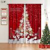 Christmas Ornament Drapes Christmas Tree Gifts Fireplace Livingroom Space Bedchamber Children Latest  Festival 3D Printing Drapes