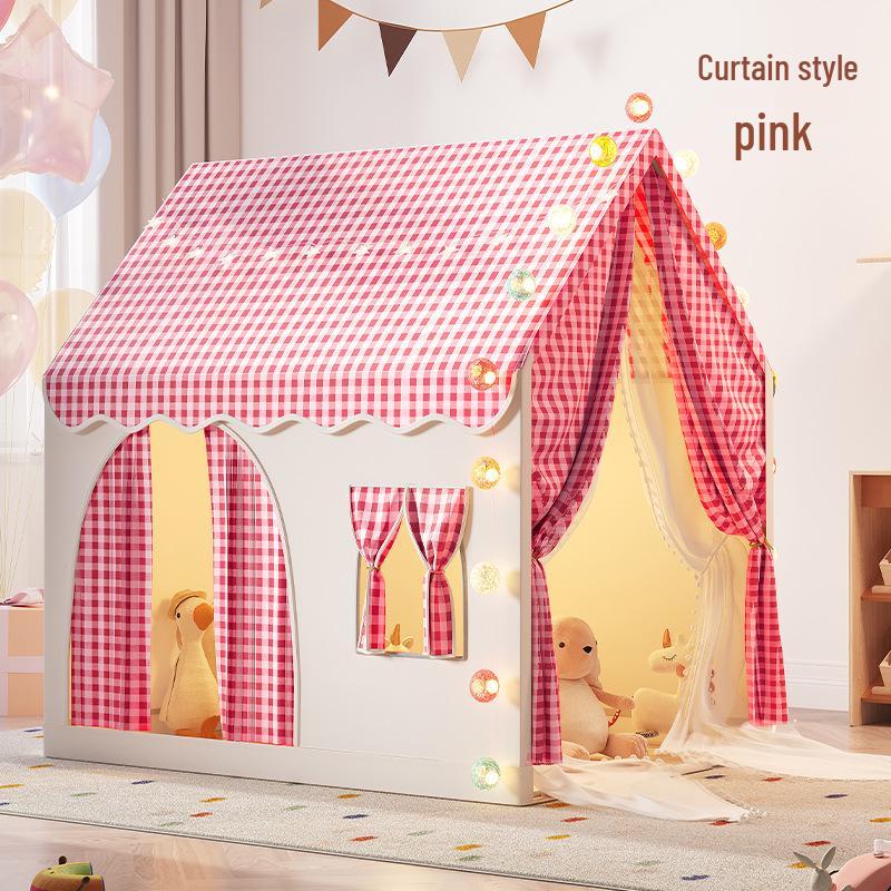 Indoor Princess Castle Play Tent for Kids - Playhouse & Bed for Boys and Girls
