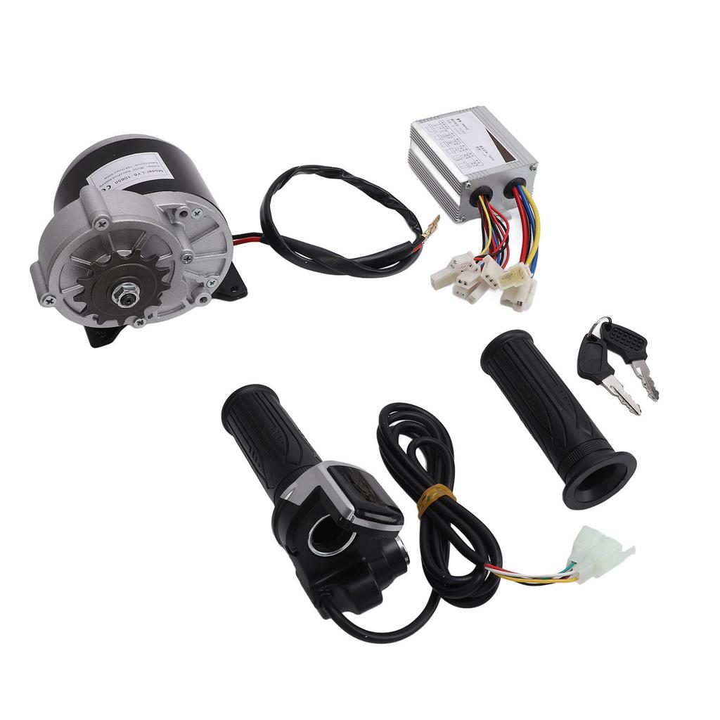 36V 500W 13T Untersetzungs Elektromotor 36V Elektrofahrrad Gasgriff Elektroroller Fahrrad Controller