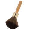Ergonomic Handle Neck Duster Brush Beech Wood Barber Neck Duster Wooden Neck Duster  Barber Use
