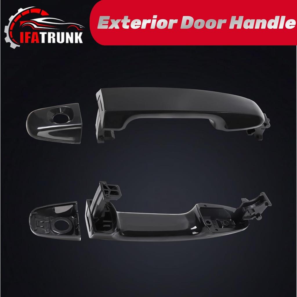 Exterior Door Handle Front Left Driver Side Compatible With Toyota Camry 2012 2013 2014 2015 2016 2017
