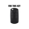 Leather Car Remote Key Fob Case Shell Cover For Land Rover LR3 Range Rover Sport