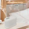 Desktop Humidifier Small Office Bedroom Table Top Silent with Aromatherapy Light 1.8L Water Tank Intelligent Timed